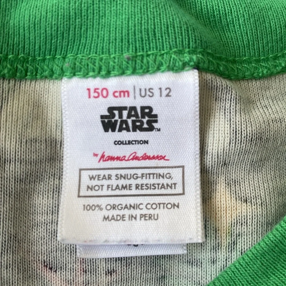 Hanna Andersson Star Wars 12 Holiday Pajama Top